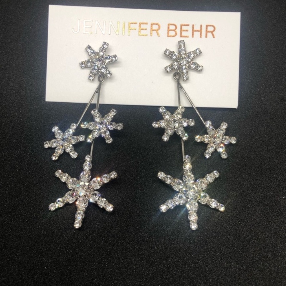 Jennifer Behr Saros crystal Earrings